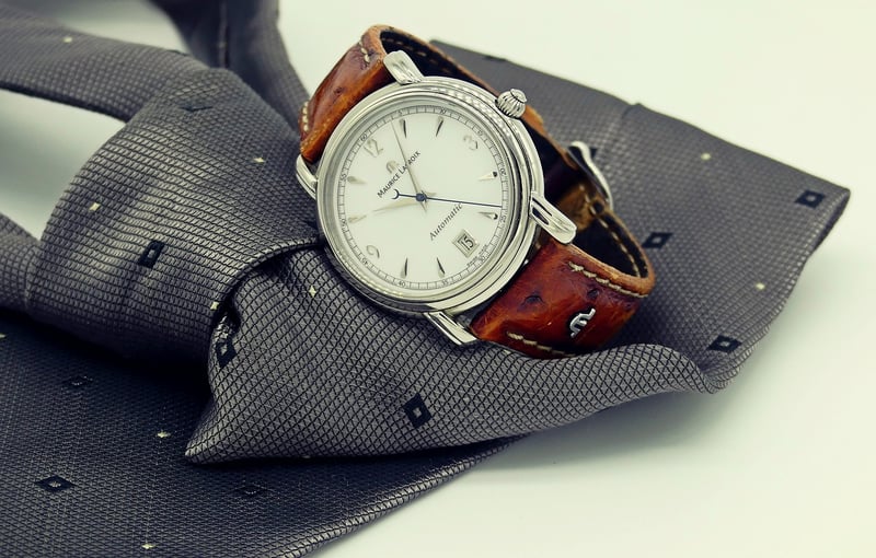 Time Clock Wrist Watch